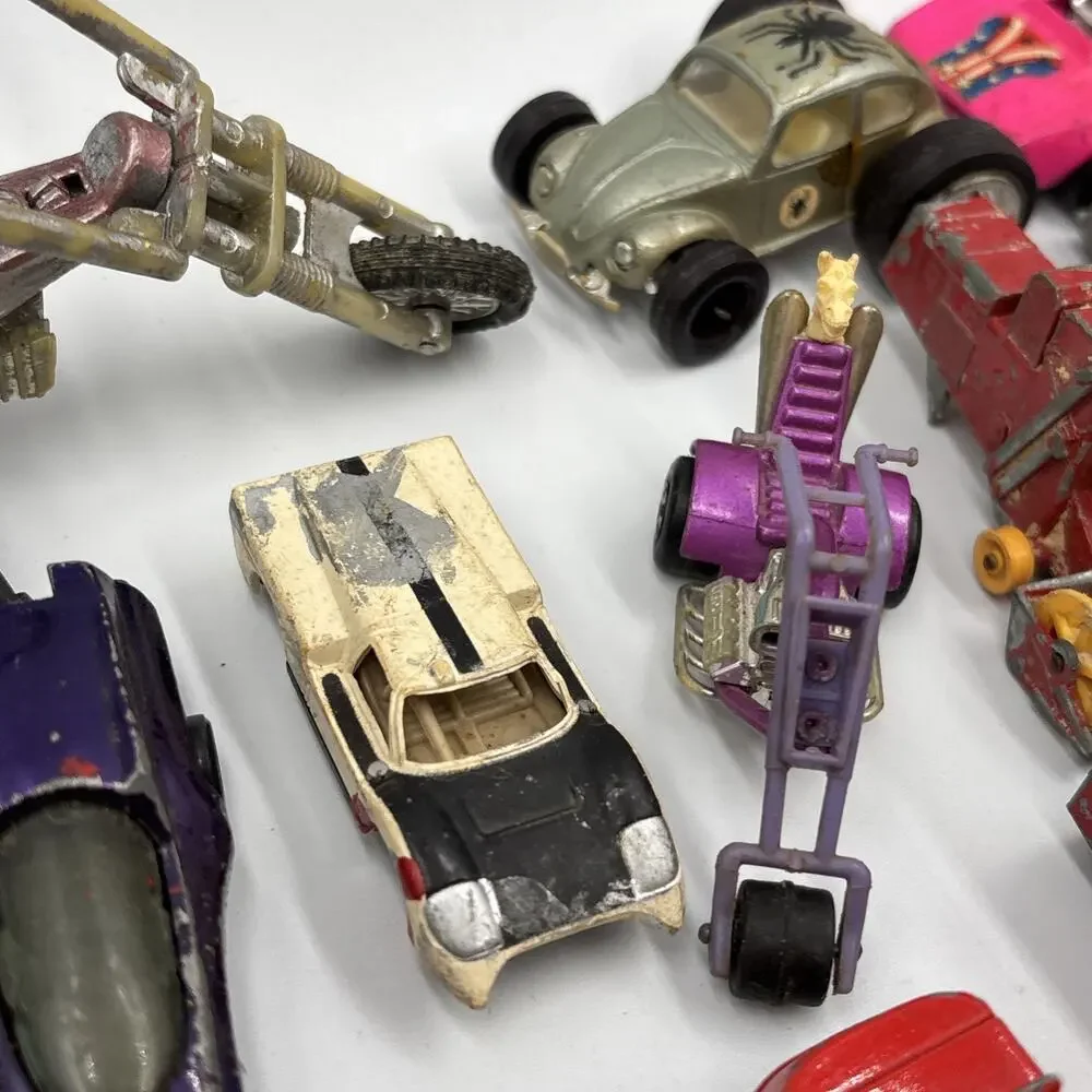 Vintage Mixed Lot Matchboxes Hot Wheels Diecast Vehicles